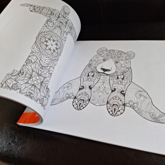 The Colours of Treasures and Trinkets Adult Coloring Book NEW - Picture 6 of 14